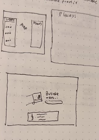 A later iteration of the layout